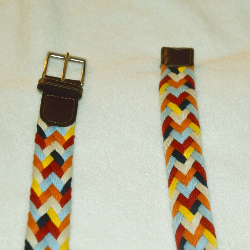 Handmade Woven Belt in Men